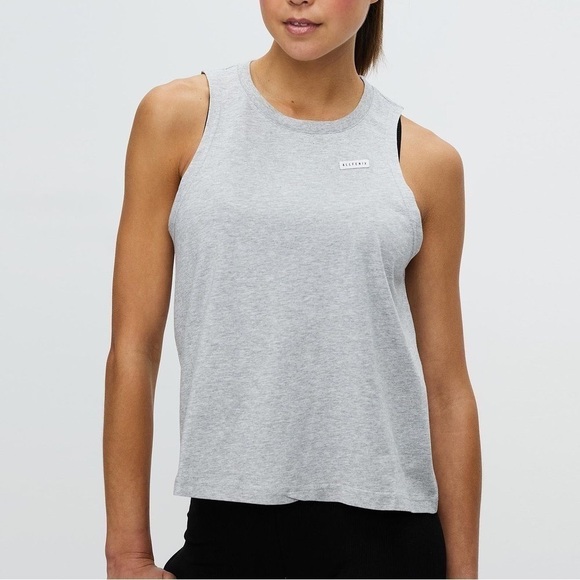 Anthropologie All Fenix Aria Tank Top in Grey NWT - Picture 1 of 11